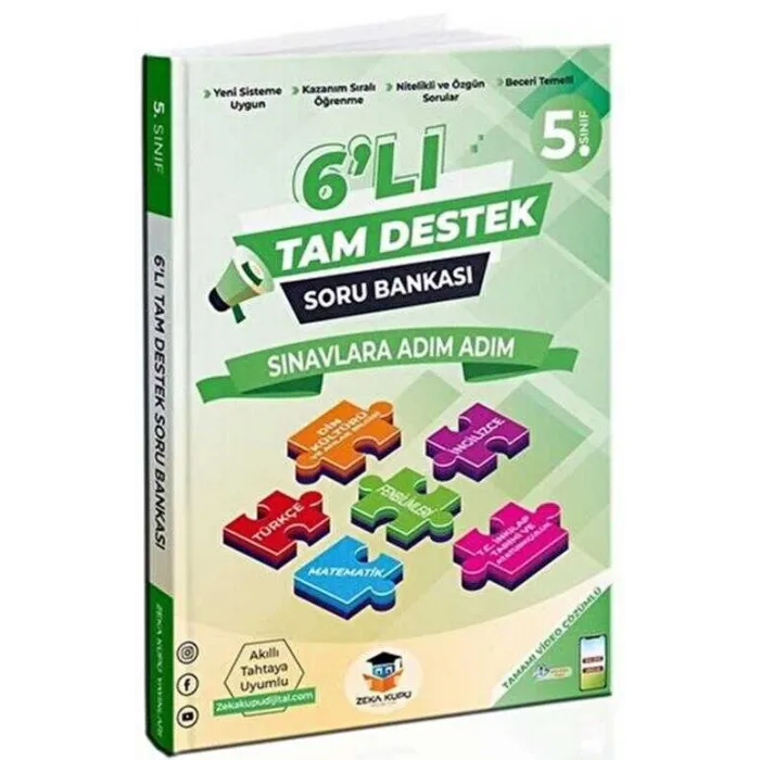 5. Sınıf 6`lı Tam Destek Soru Bankası