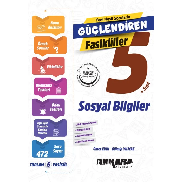 5. Sınıf Güçlendiren Sosyal Bilgiler Fasiküller