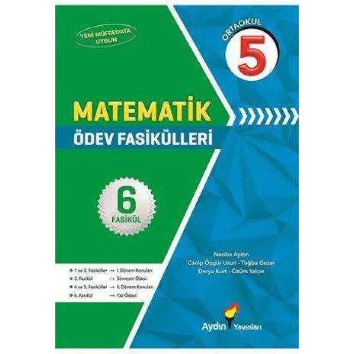 5. Sınıf Matematik Ödev Fasikülleri