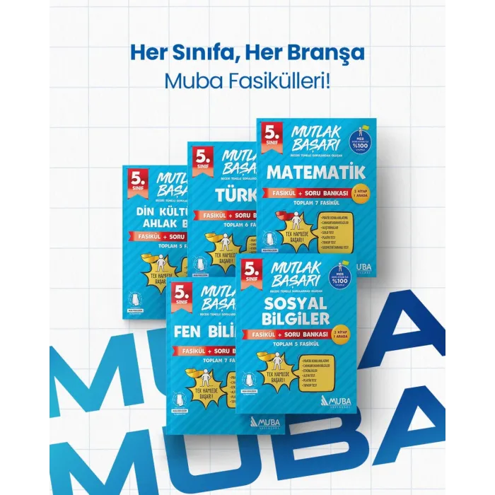 5.Sınıf Fasikül + Soru Bankası Full Set.