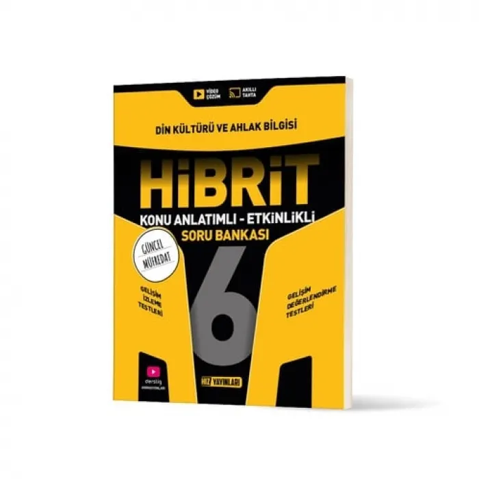 6. SINIF HİBRİT DİN KÜLTÜRÜ VE AHLAK BİLGİSİ SORU BANKASI