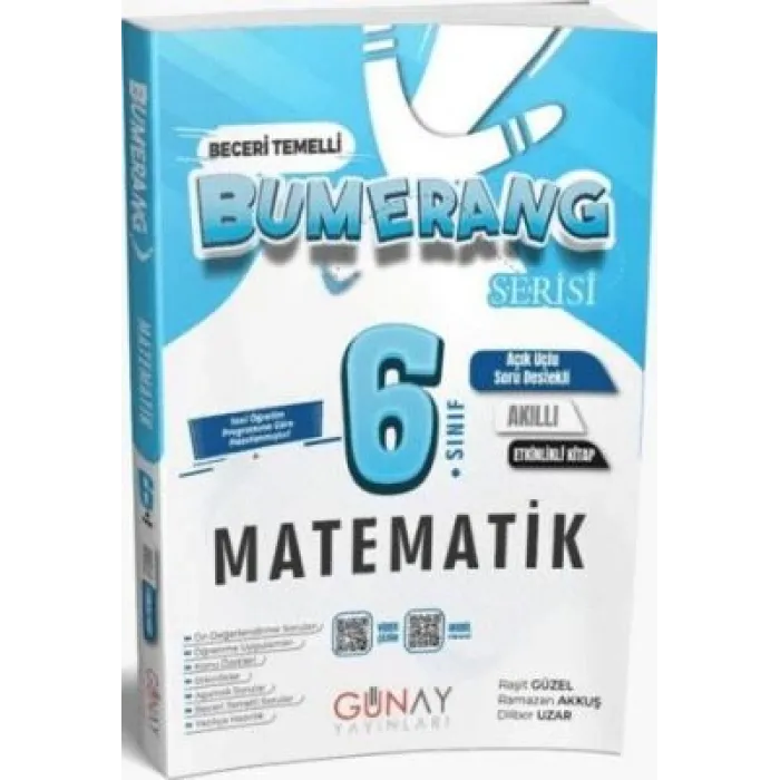 6. Sınıf Matematik Etkinlikli Bumerang Serisi
