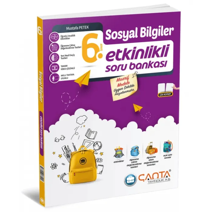 6. Sınıf Sosyal Bilgiler Etkinlikli Kazanım Sıralı Soru Bankası