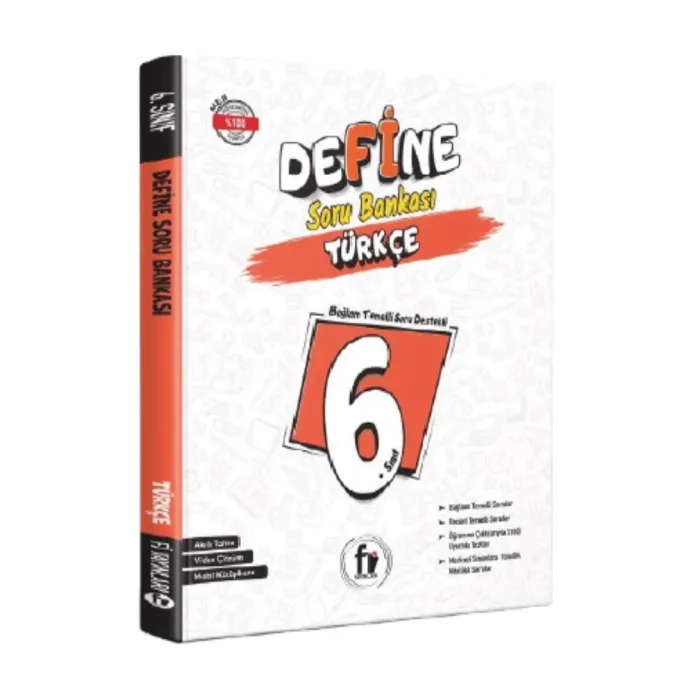 6. Sınıf Define Türkçe Soru Bankası