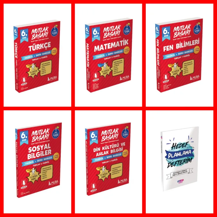 6. Sınıf Fasikül + Soru Bankası Set.
