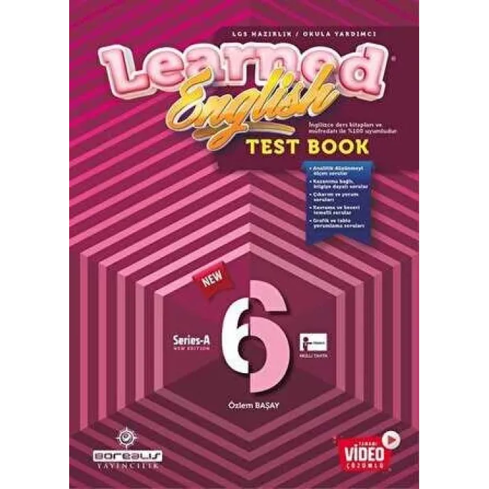 6. Sınıf Learned English Test Book