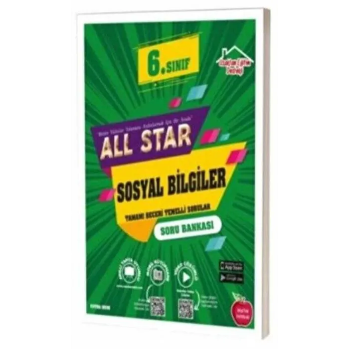 6. Sınıf Sosyal Bilgiler All Star Soru Bankası
