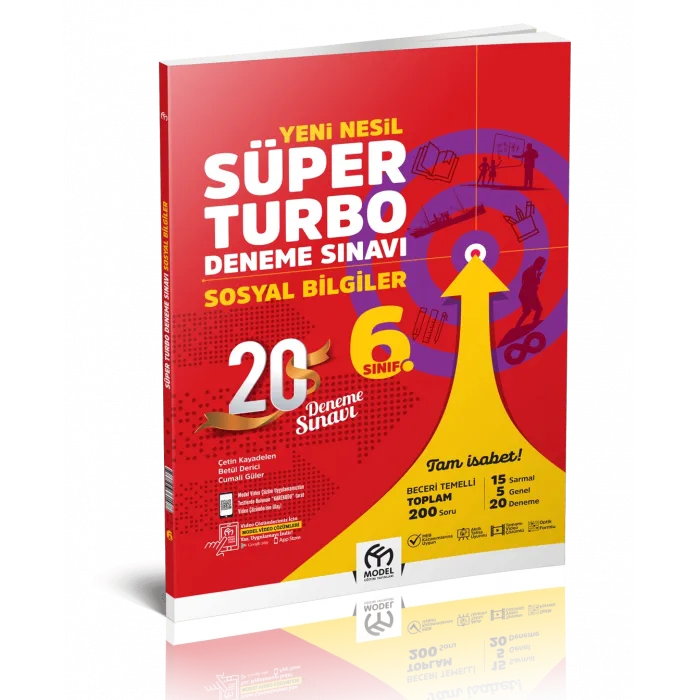 6. Sınıf Sosyal Bilgiler Yeni Nesil Süper Turbo Deneme Sınavı