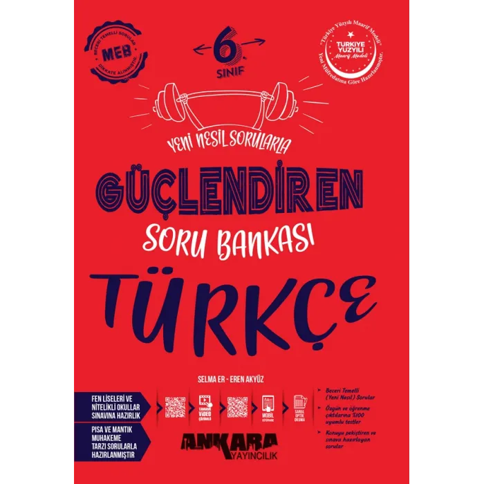 6. Sınıf Türkçe Güçlendiren Soru Bankası Soru