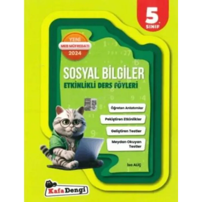 Kafa Dengi Yayınları 5. Sınıf Sosyal Bilgiler Etkinlikli Ders Föyleri
