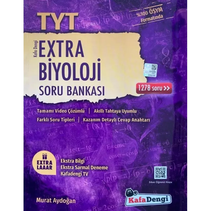 Kafadengi Yayınları TYT Biyoloji Extra Soru Bankası
