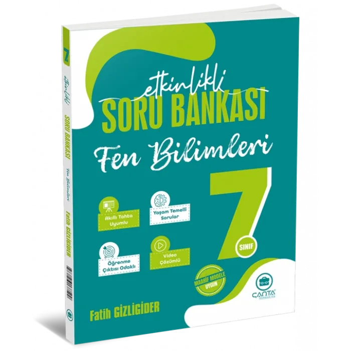 7. Sınıf Fen Bilimleri Etkinlikli Kazanım Sıralı Soru Bankası
