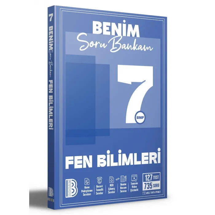 7. Sınıf Fen Bilimleri Soru Bankam Benim Hocam Yayınları