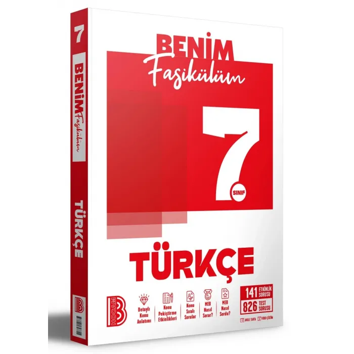 7. Sınıf Türkçe Benim Fasikülüm Benim Hocam Yayınları