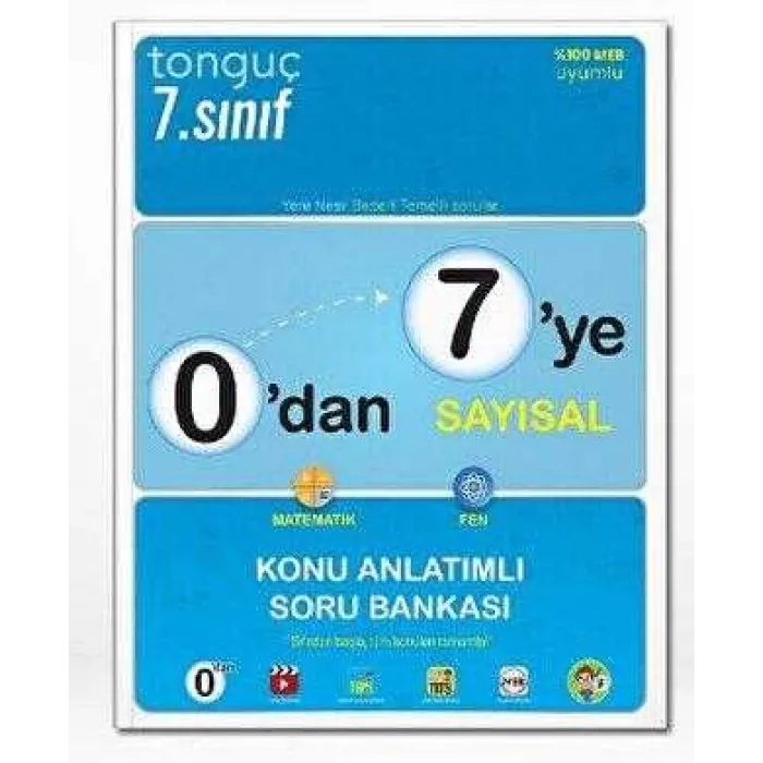 7. Sınıf 0`dan 7`ye Sayısal Konu Anlatımlı Soru Bankası