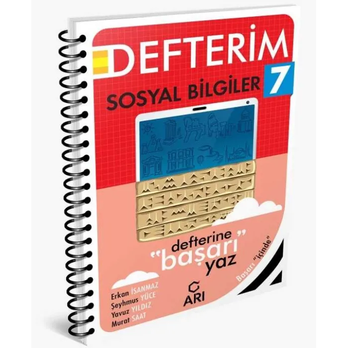 7. Sınıf Akıllı Sosyal Bilgiler Defteri