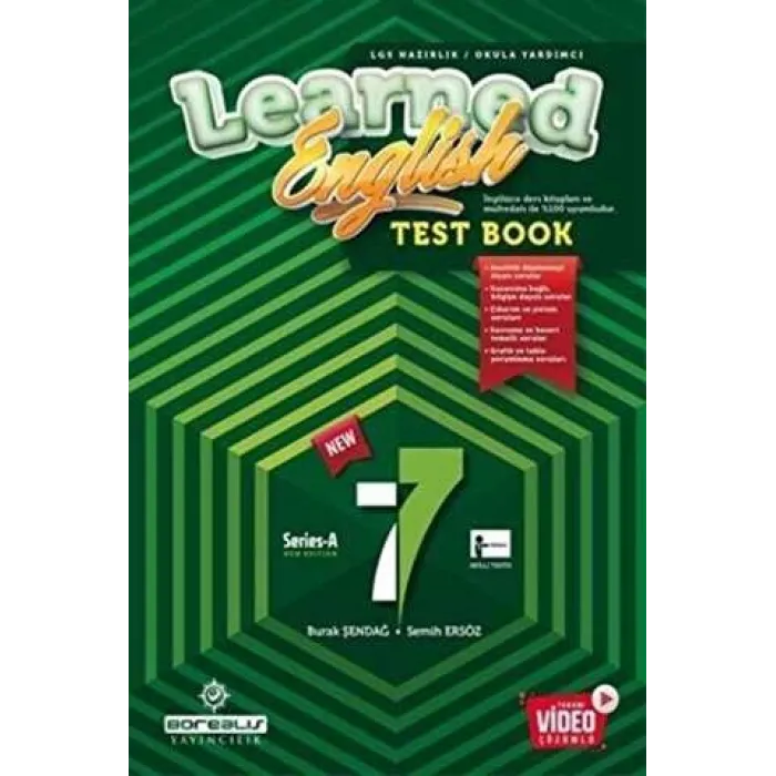 7. Sınıf Learned English Test Book
