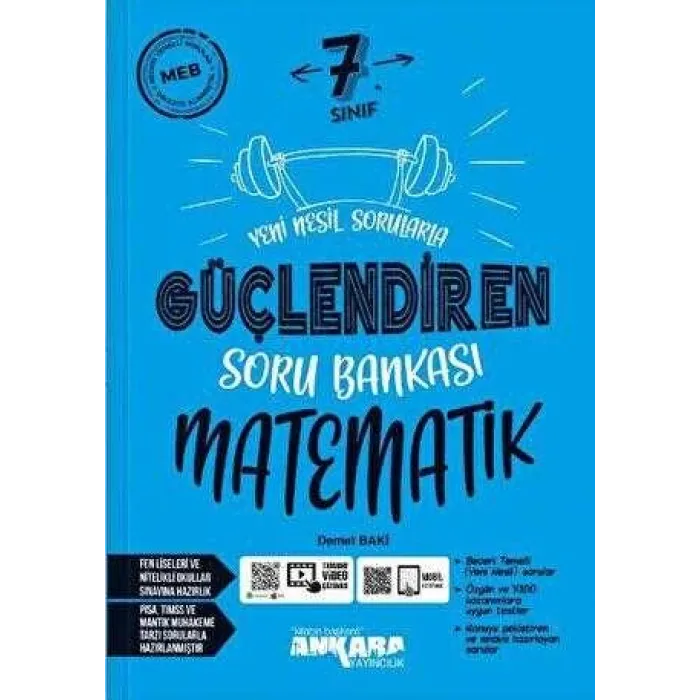 7. Sınıf Matematik Güçlendiren Soru Bankası
