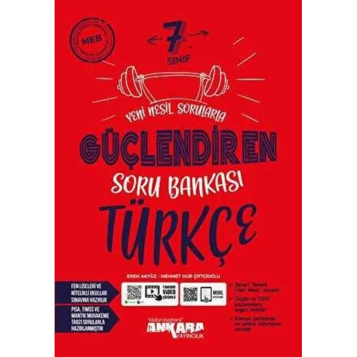 7. Sınıf Türkçe Güçlendiren Soru Bankası