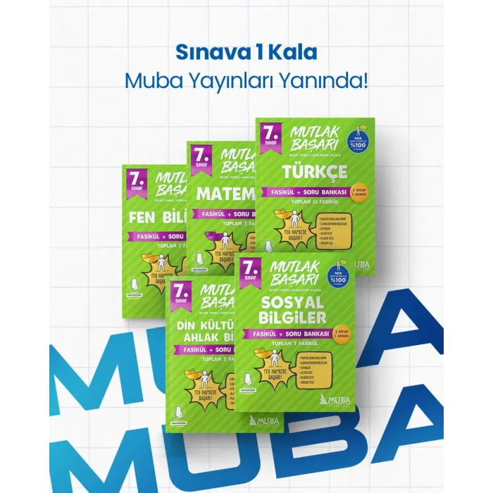7.Sınıf Fasikül + Soru Bankası Full Set.
