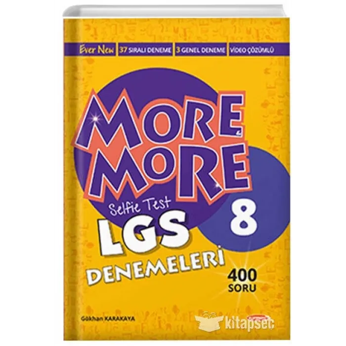 8. Sınıf More More Selfie Test Deneme Kurmay ELT Yayınları