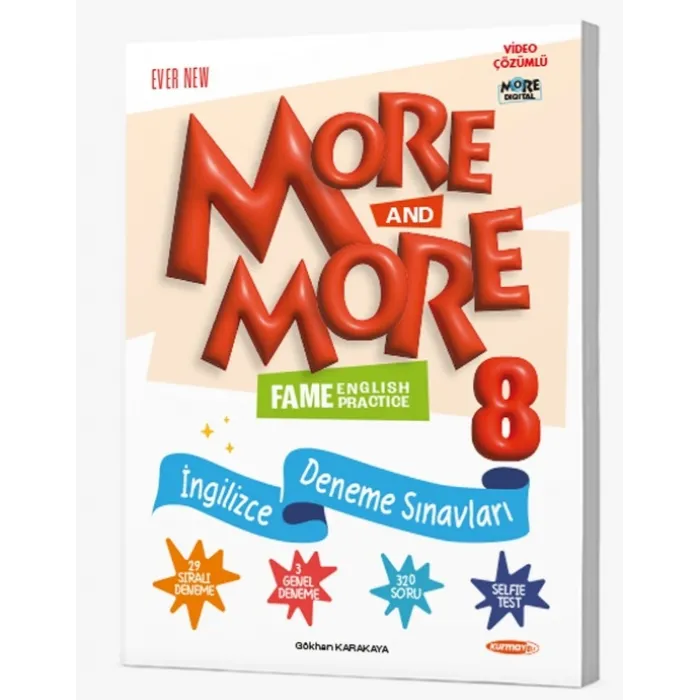 8. Sınıf More More Selfie Test Deneme Kurmay ELT Yayınları