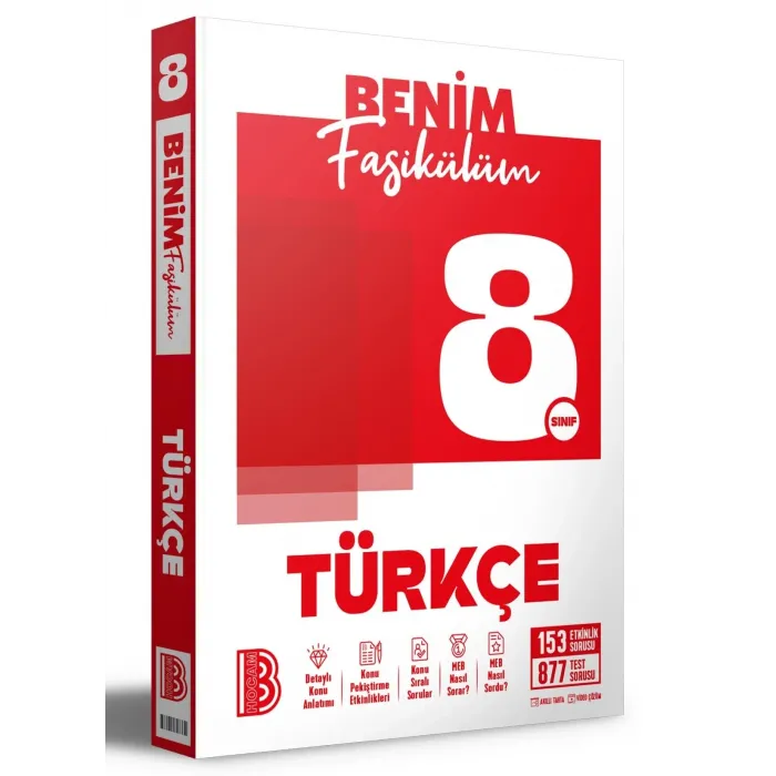 8. Sınıf Türkçe Benim Fasikülüm Benim Hocam Yayınları