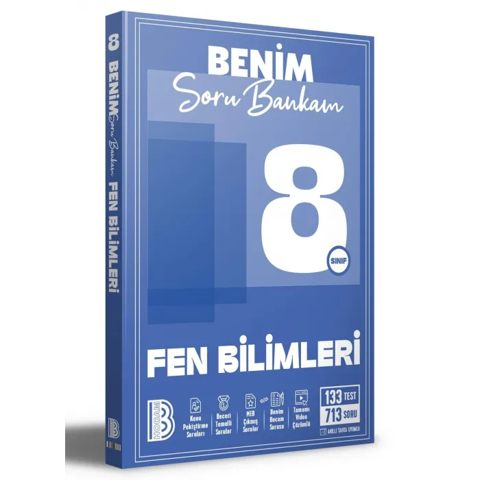 8. Sınıf Fen Bilimleri Soru Bankam Benim Hocam Yayınları