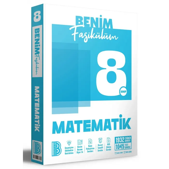 8. Sınıf Matematik Benim Fasikülüm Benim Hocam Yayınları