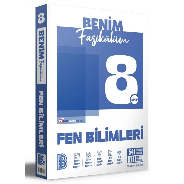 8. Sınıf Fen Bilimleri Benim Fasikülüm Benim Hocam Yayınları