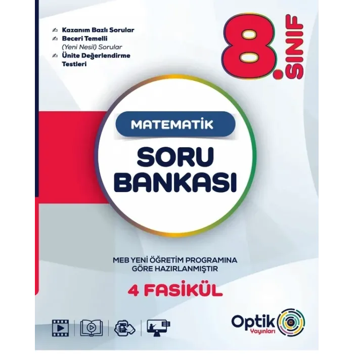 8. Sınıf Matematik Soru Bankası Optik Yayınları