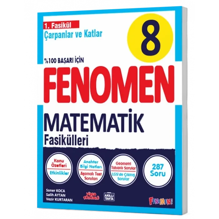 8 Matematik 1. Fasikül (Çarpanlar ve Katlar)
