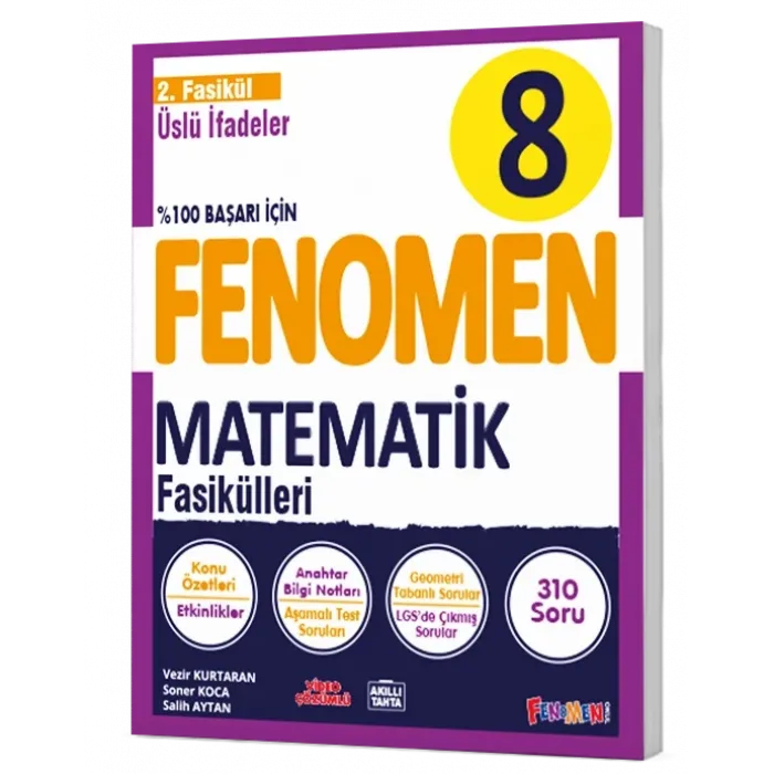 8 Matematik 2. Fasikül (Üslü İfadeler)