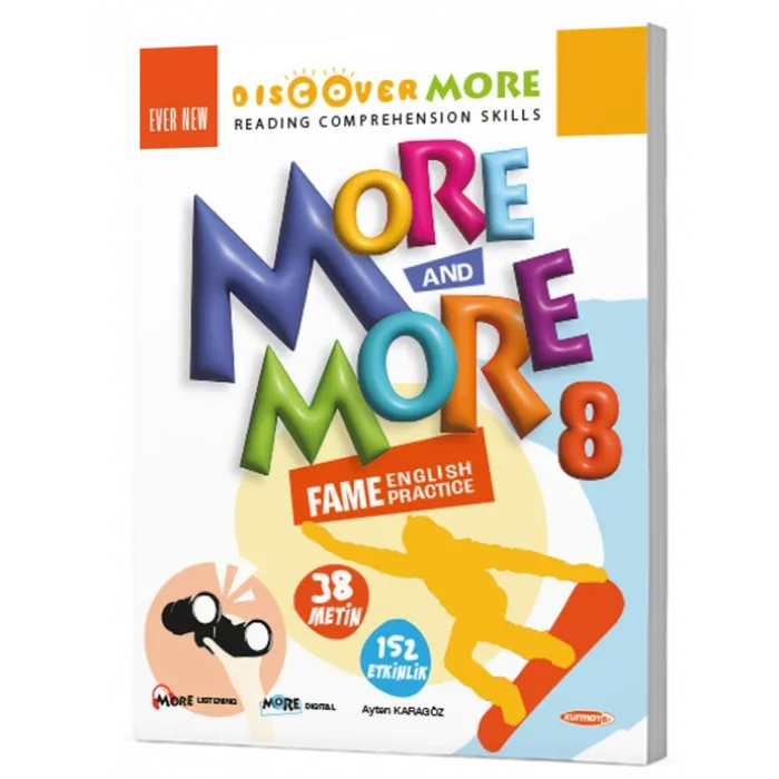 8 MORE&MORE READING COMPREHENSION SKILLS
