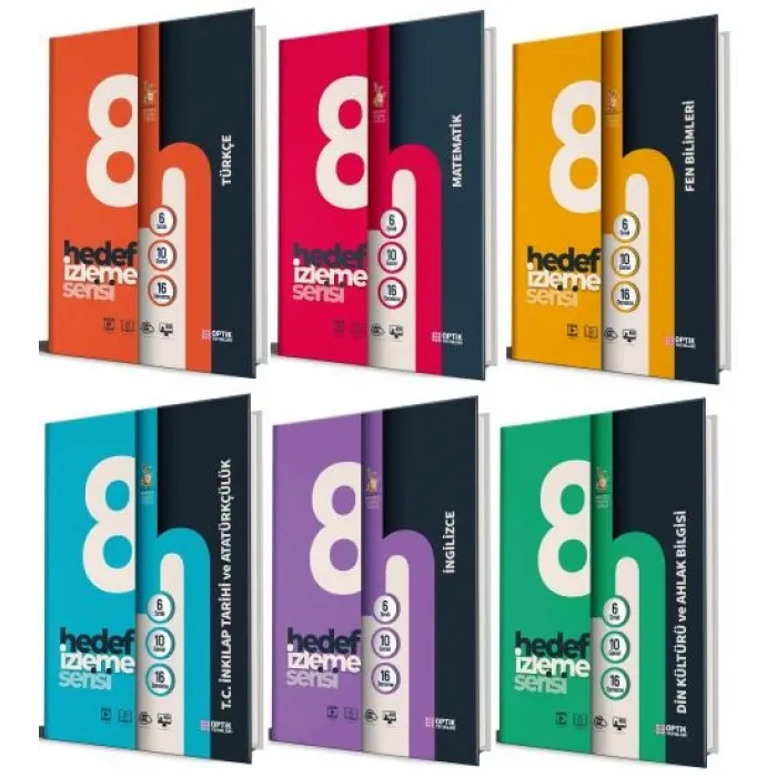 8. Sınıf Hedef İzleme Branş Denemeleri Set