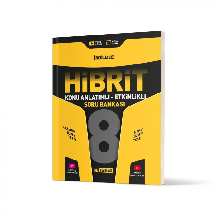 8. SINIF HİBRİT İNGİLİZCE SORU BANKASI