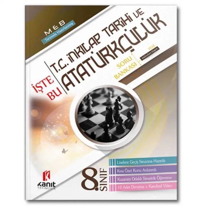 8. Sınıf İnkılap Tarihi İşte Bu Soru Bankası