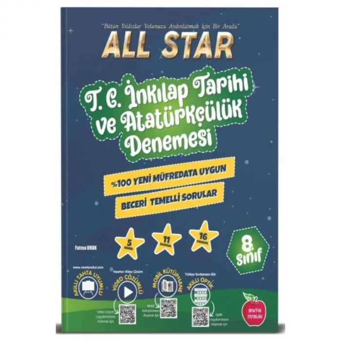 8. Sınıf LGS All Star TC İnkılap Tarihi Ve Atatürkçülük Deneme
