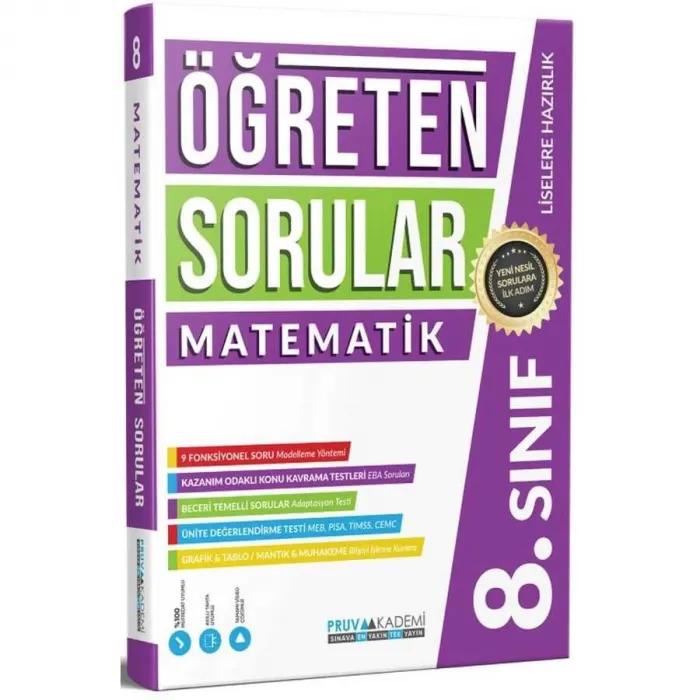 8. Sınıf Matematik Öğreten Soru Bankası