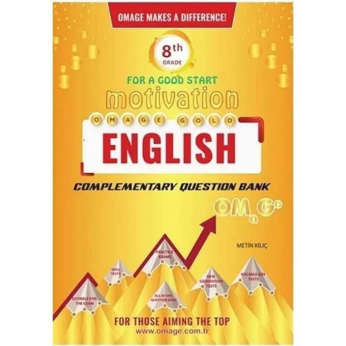 8. Sınıf Omage Gold İngilizce Soru Bankası