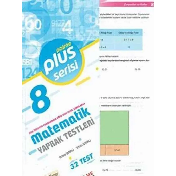 8. Sınıf Plus Serisi Matematik Yaprak Testleri
