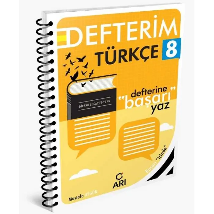 8. Sınıf Türkçe Defterim