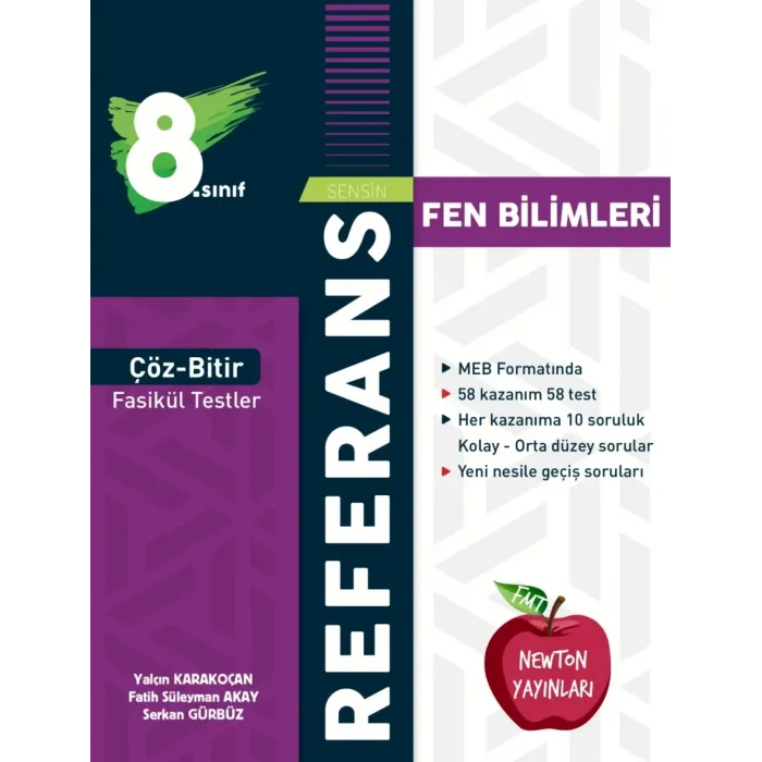 8.SINIF ÇÖZ BİTİR REFERANS FEN BİLİMLERİ FASİKÜL TESTLER