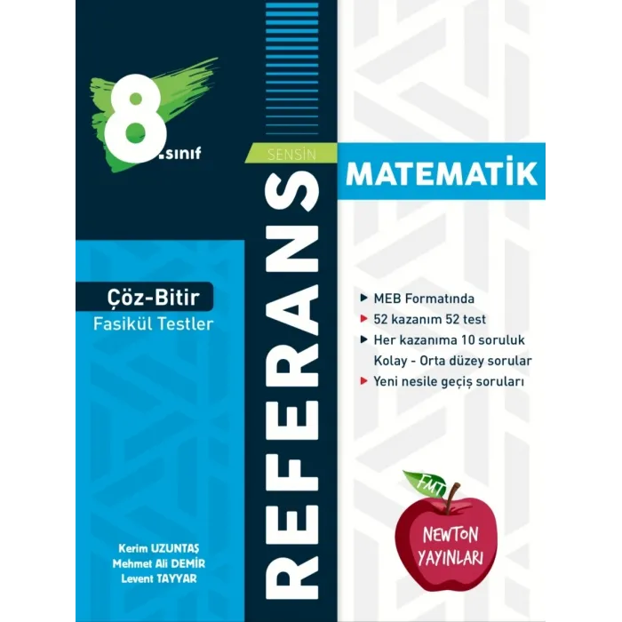 8.SINIF ÇÖZ BİTİR REFERANS MATEMATİK FASİKÜL TESTLER