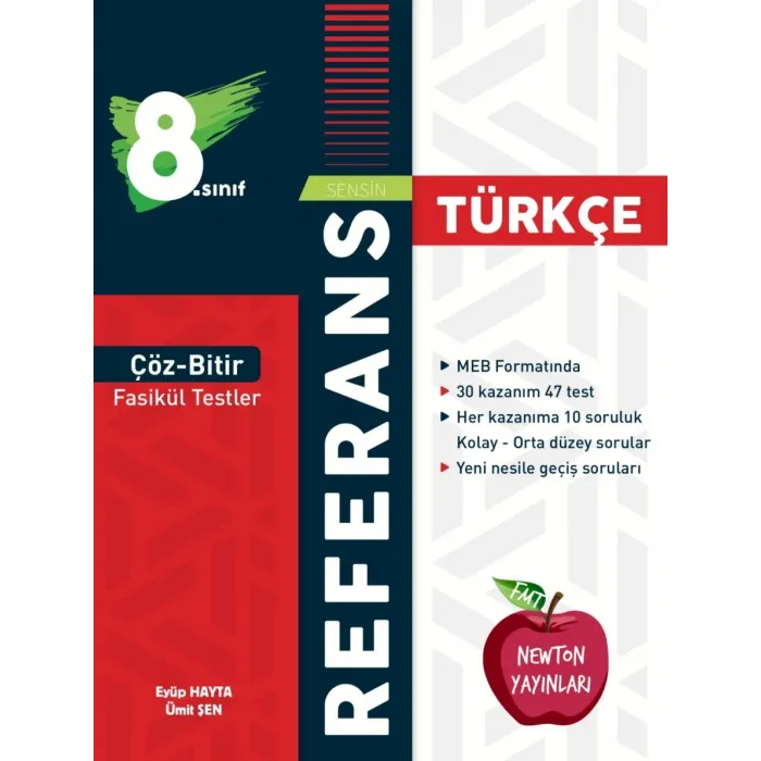 8.SINIF ÇÖZ BİTİR REFERANS TÜRKÇE FASİKÜL TESTLER