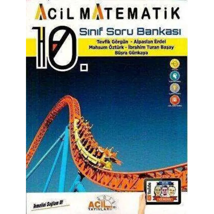 Acil Yayınları 10. Sınıf Acil Matematik Soru Bankası