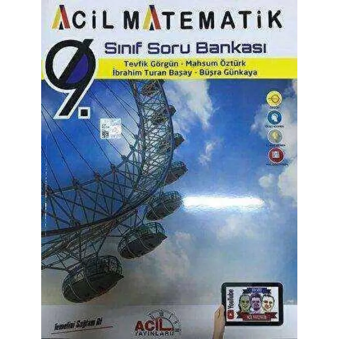Acil Yayınları 9. Sınıf Acil Matematik Soru Bankası