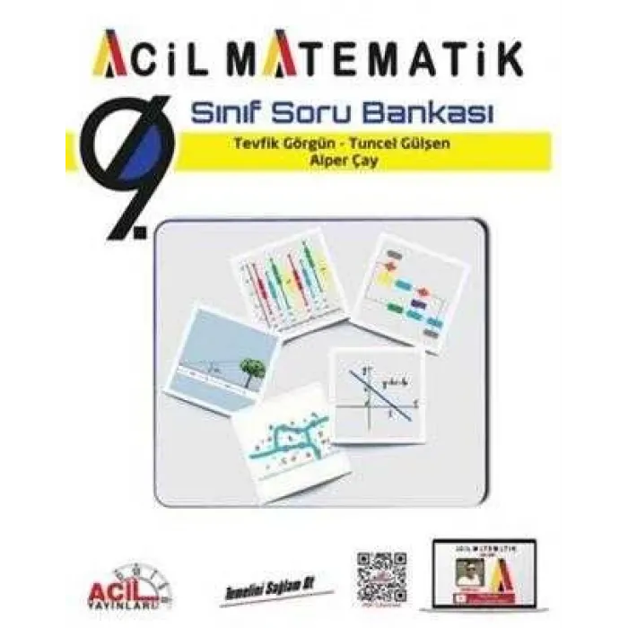 Acil Yayınları 9. Sınıf Acil Matematik Soru Bankası