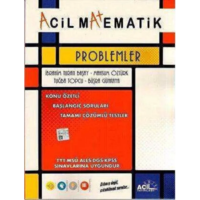Acil Yayınları TYT Matematik Acil Problemler
