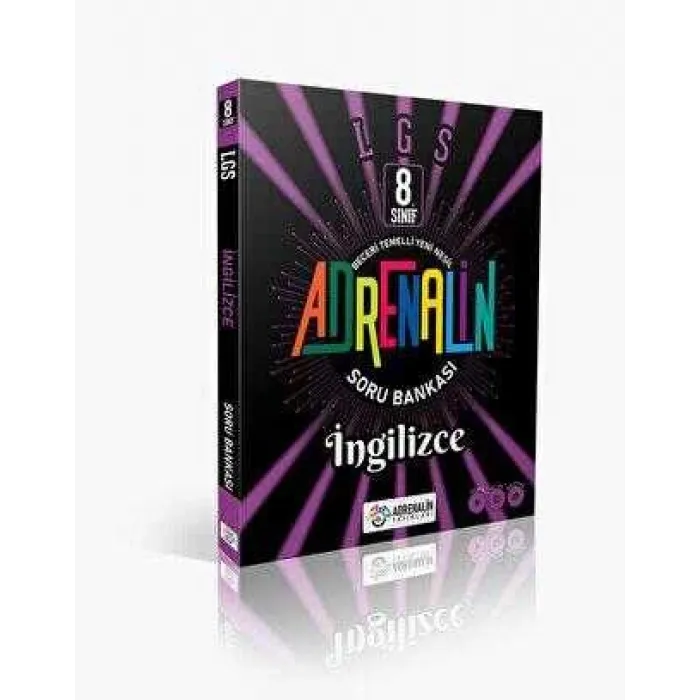 Adrenalin Yayınları 8. Sınıf İngilizce Soru Bankası